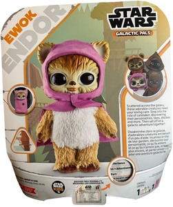 lot 132 image: Star Wars Galactic Pals Endor Ewok Plush Toy