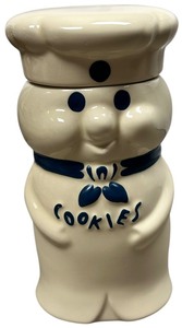 lot 467 image: Vintage Pillsbury Doughboy cookie jar