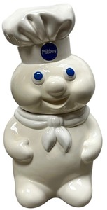 lot 468 image: Vintage General Mills Pillsbury Doughboy Cookie Jar
