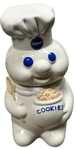 lot 470 image: Vintage Pillsbury Doughboy cookie jar