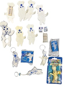 lot 485 image: Vintage Pillsbury Doughboy collectibles bundle