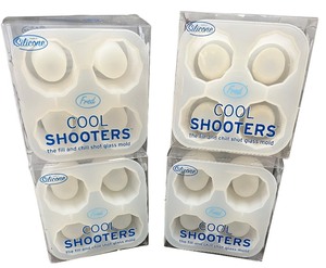 lot 507 image: Bundle of Fred Cool Shooters Shot Glass Ice Mold