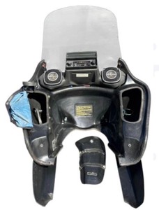 lot 56 image: Motorcycle Fairing and Windshield Designed for a Harley-Davidson Softail Street Bob FXBB