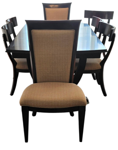 lot 9K image: Beautiful Dining Room Table and Chairs Set