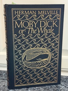 lot 5D image: Easton Press Collectors Edition Moby Dick by Herman Melville Leather Bound