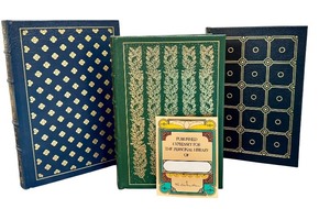 lot 18D image: Set of 3 Easton Press Collectors Edition Leather Bound Classics including Easton Press Madame Bovary