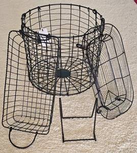 lot 148K image: Hearth & Hand with Magnolia Metal Wire Storage Basket and More