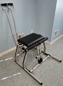 lot 207K image: UL - Peak Pilates MVe Chair with Split Pedal Upgrade and Instructional Guides