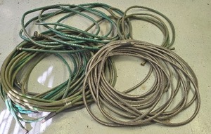lot 212K image: G - Collection of Assorted Used Garden Hoses