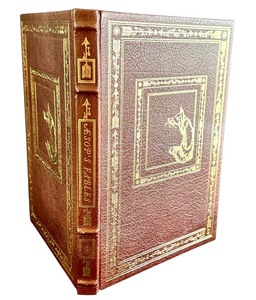 lot 49D image: Easton Press Collectors Edition of Aesops Fables Leather Bound