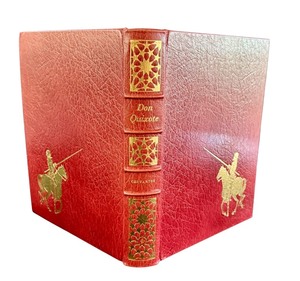 lot 50D image: Easton Press Don Quixote Collectors Edition Leather Bound Book