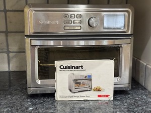lot 53D image: K - Cuisinart TOA-65 Digital AirFryer Toaster Oven with Manual