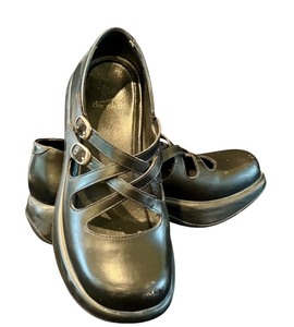 lot 59D image: MBR - Dansko Myla Strappy Leather Mary Jane Shoes Size 37