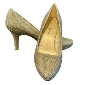 lot 62D image: MBR - Bandolino Womens Sparkly High Heel Pumps Size 7.5