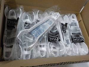 lot 102 image: Case of 48 Yoshi Plastic 7 Tongs...