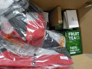 lot 121 image: Large Box of New Amazon Overstock...