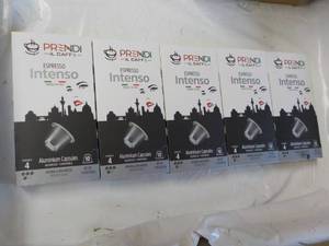 lot 122 image: 50 Capsules PRENDI Expresso Coffee ...