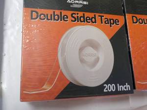 lot 130 image: 4 Aorrsi 200 Rolls Double Sided Ta...