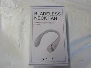 lot 136 image: Bladeless Neck Fan...