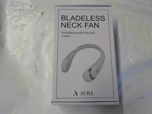 lot 137 image: Bladeless Neck Fan...
