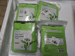 lot 157 image: Tea Tree Antioxidant Masks...