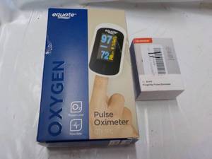 lot 161 image: Equate Pulse Oximeters...