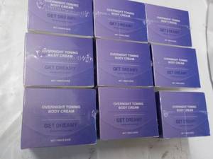 lot 168 image: 9 Jars Overnite Toning Body Cream...
