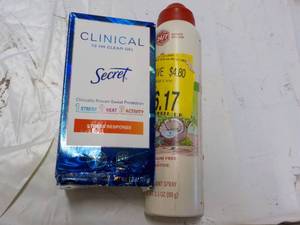 lot 173 image: Deodorant...