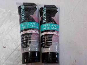 lot 186 image: Charcoal Peel Off Face Mask with Ar...