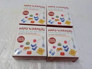 lot 193 image: 4 Hand Warmers Heat Packs...