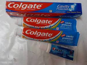 lot 223 image: Colgate and Crest...