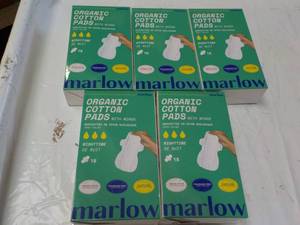 lot 235 image: 90 Marlow Organic Cotton Pads...