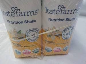 lot 256 image: Kate Farms 6 pack Nutrition Shakes...