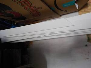 lot 278 image: Misc Amount White Trim Board...