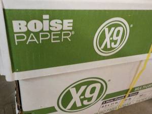lot 18 image: 5000 Sheets Boise X-9 White 8.5 x 1...