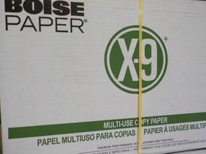 lot 21 image: 5000 Sheets Boise X-9 White 8.5 x 1...