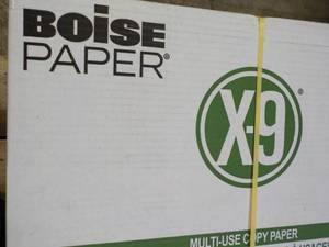 lot 22 image: 5000 Sheets Boise X-9 White 8.5 x 1...