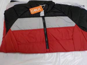lot 55 image: Cutter and Buc Zip Front BlackRed ...