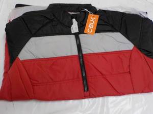 lot 58 image: Cutter and Buc Zip Front BlackRed ...