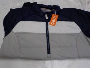 lot 78 image: Cutter and buc NavyGreyWhite Zip ...