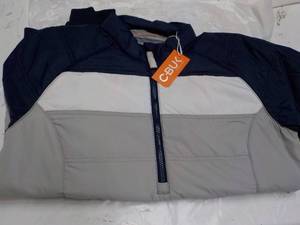 lot 79 image: Cutter and buc NavyGreyWhite Zip ...