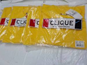 lot 84 image: 5 Clique size 3x Polo Shirts...