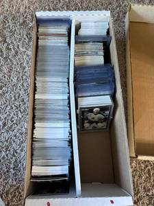 lot 135 image: Two Row Box of NASCAR Racing Sports Cards