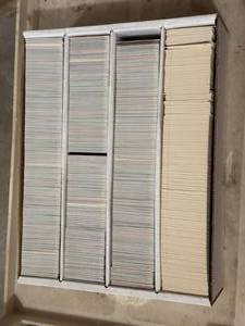 lot 142 image: Large Box of 1990s Baseball Cards, Partial Sets, Major League Baseball MLB