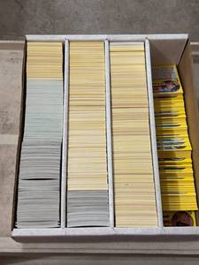 lot 143 image: Large Box of Baseball Cards Featuring 1991 Fleer and 1991 Fleer Ultra Partially Complete Sets