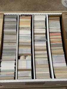 lot 164 image: Large box of Mixed Sports Card From a Variety of Years, Brands and Players