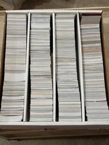 lot 177 image: Large Box of Football Cards, Mostly Newer Cards From The Last Few Years
