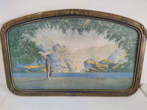 lot 87 image: Dawn by Robert Wood in Vintage Frame
