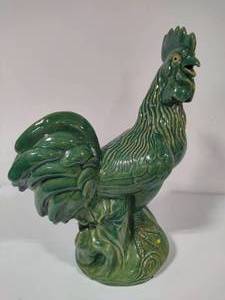 lot 83 image: Large Ceramic Rooster