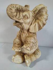 lot 39 image: Large Ceramic Elephant Statue